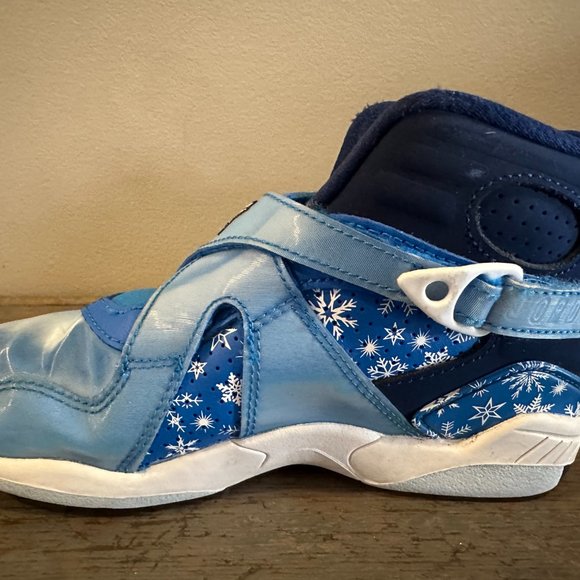 Jordan 8 Retro Snow Blizzard  Size 13c (PS) - Picture 4 of 9